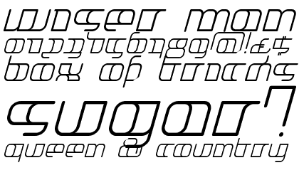 Jakone Extended Italic