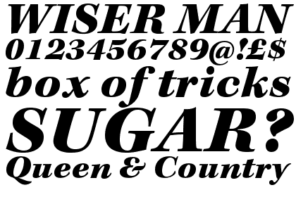 Kepler Black Extended Italic