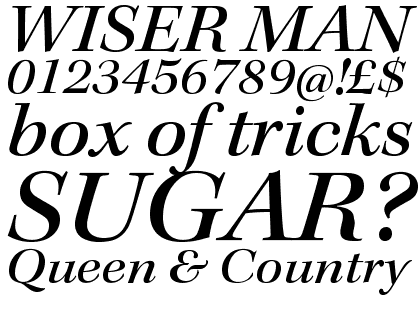 Kepler Medium Extended Italic Subhead