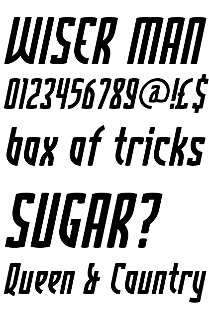 Komunique Bold Italic