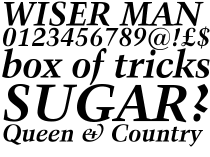 Kuenstler 480 Bold Italic