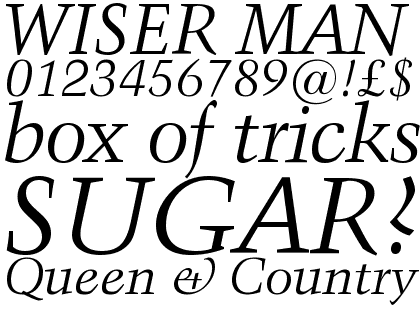 Kuenstler 480 Italic