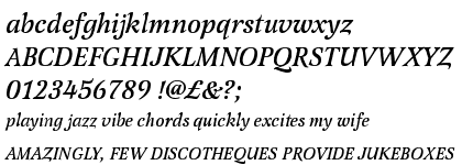 Latienne Medium Italic