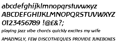 Linotype Atlantis&trade; Medium Italic