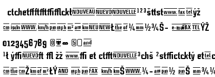 Linotype CaseStudyNo1&trade; Heavy Alternate