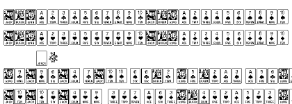 Linotype Game Pi English Cards