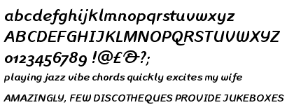 Linotype Inagur&trade; Medium Italic