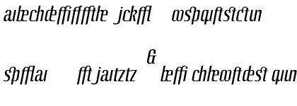 Linotype Octane&trade; Italic Addition