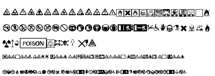 Linotype Warning Pi