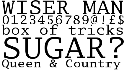 Lucida&trade; Typewriter Serif Regular