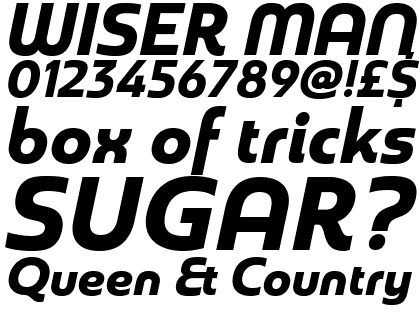 Madurai Extended Black Italic