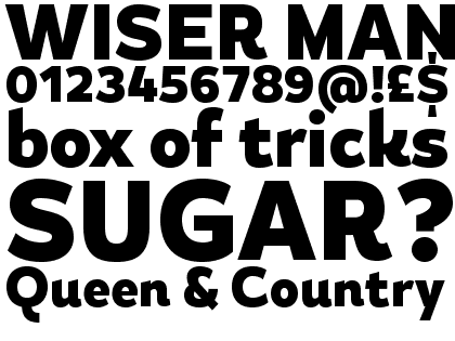 Magallanes Condensed Black