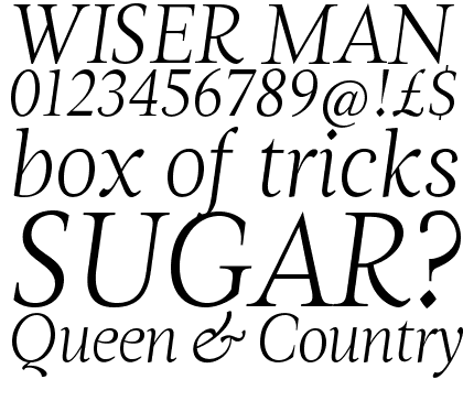 Magneta Thin Italic