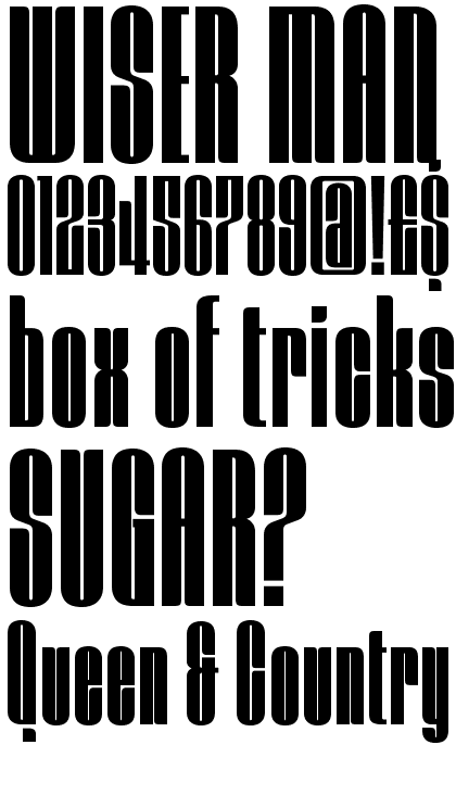 Mercano Empire Condensed Regular