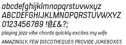 Milibus Light Italic