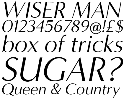 Minerva Modern Italic