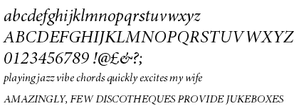 Minion&trade; Pro Italic Subhead