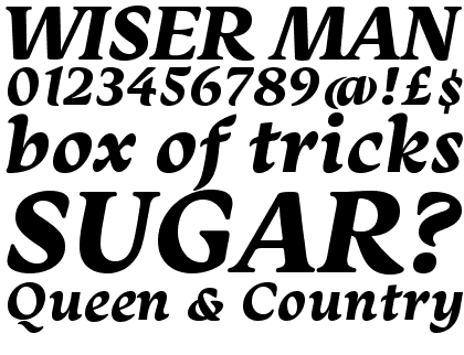 Monarcha Bold Italic