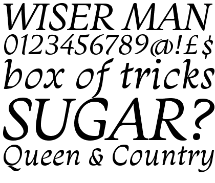 Monarcha Book Italic