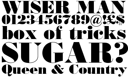 Monotype Bodoni Ultra Bold