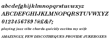 Monotype Century Schoolbook Bold Italic ESQ