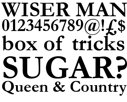 Monotype Garamond Bold ESQ