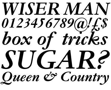 Monotype Garamond Bold Italic ESQ