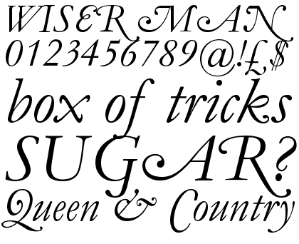 Monotype Garamond Expert Swash