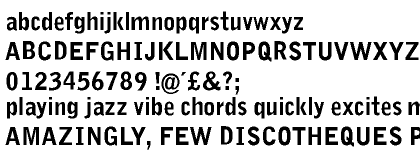 Monotype Grotesque&trade; Black