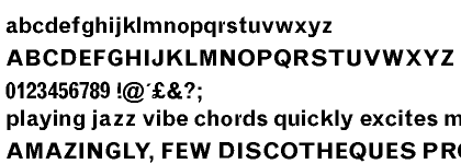 Monotype Grotesque&trade; Bold