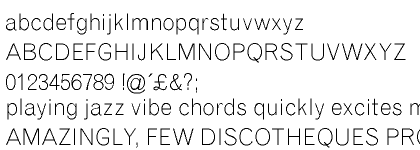 Monotype Grotesque&trade; Light