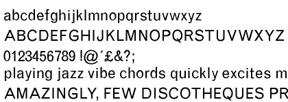 Monotype Grotesque&trade; Roman