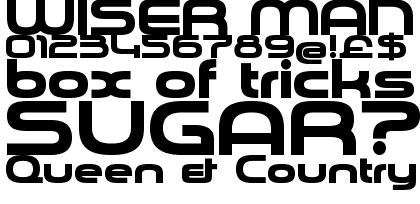 More Modern Black &amp; Ligatures