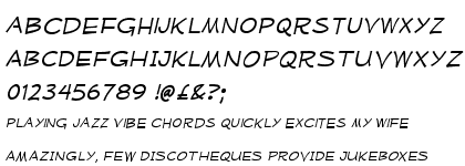 Mufferaw Expanded Italic