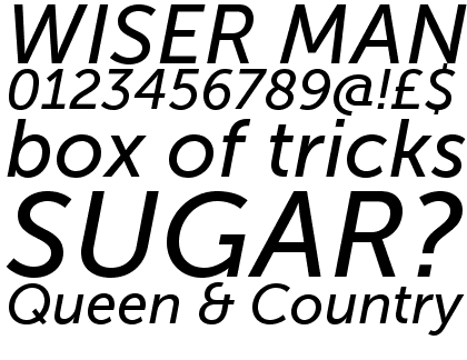 Museo Sans Cyrillic 500 Italic