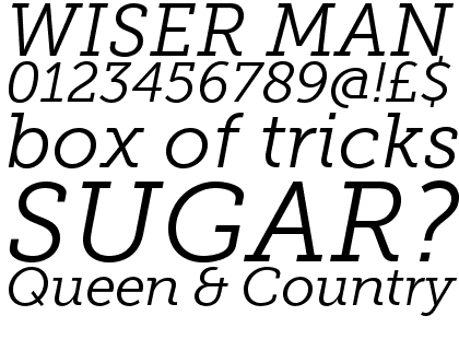 Museo Slab 300 Italic