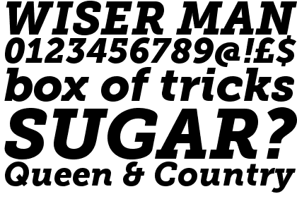 Museo Slab 900 Italic