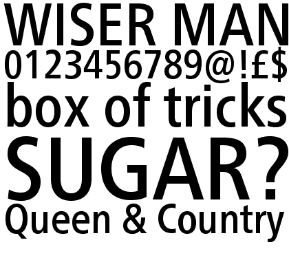 Neue Frutiger&reg; Pro Condensed Medium