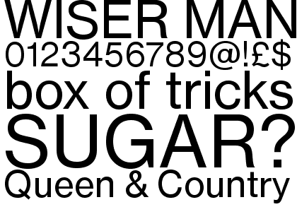 Neue Haas Grotesk Pro Text CFF 55 Roman