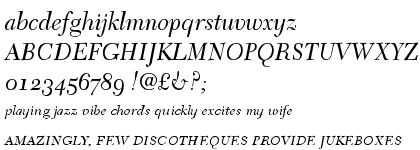 New Caledonia&trade; Italic OsF