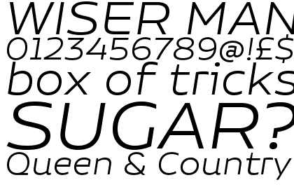 Niemeyer Light Italic