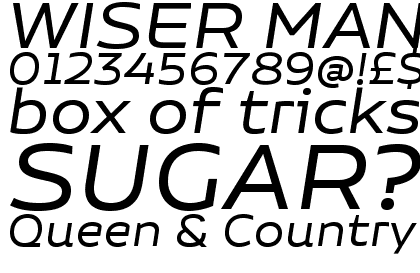 Niemeyer Regular Italic