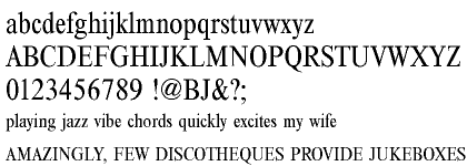 Nimbus Roman No 9 Cyrillic Regular Condensed 