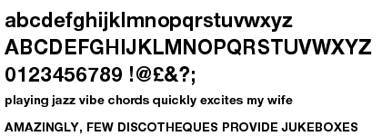 Nimbus Sans Novus Bold