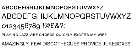 Nimbus Sans Novus Caps Medium