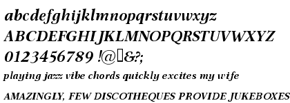 Omnibus&trade; Bold Italic