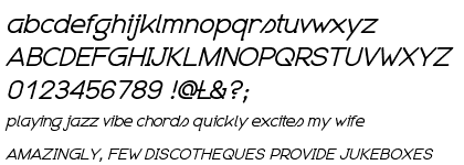 Organicon Regular Italic