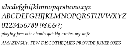 Palatino&trade; Std Medium Italic