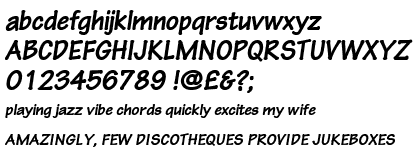 Pen Tip DT Bold Oblique