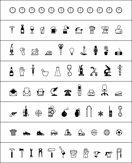 Poppi 777 Pictograms